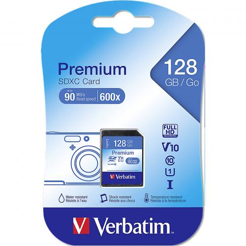 Verbatim SDXC Karte        128GB Class 10
