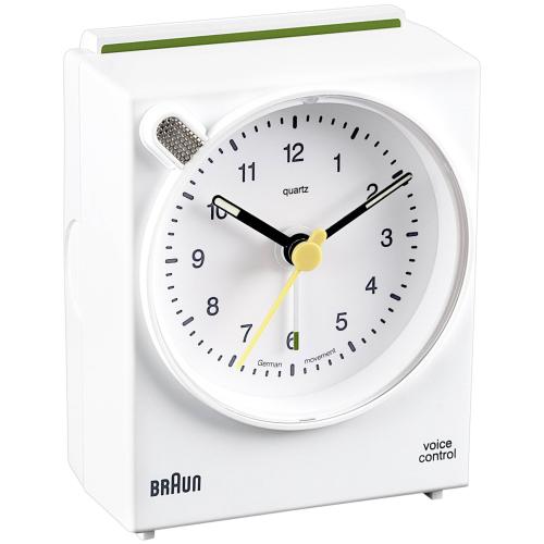 Braun BNC 004 WH Quarzwecker weiß