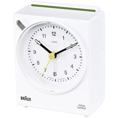 Braun BNC 004 WH Quarzwecker weiß