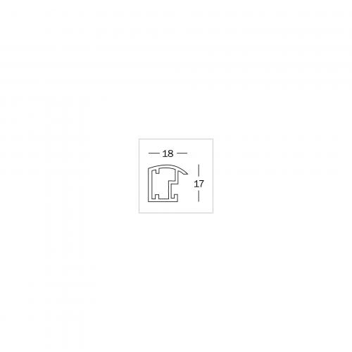 Walther Trendstyle schwarz 30x45 Kunststoff                KP045B
