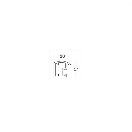 Walther Trendstyle stahl   20x30 Kunststoff                KP030D
