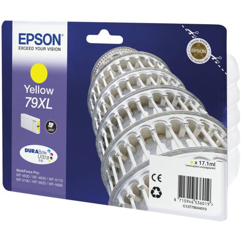 Epson DURABrite Ultra Ink 79 XL Tintenpatrone yellow      T 7904