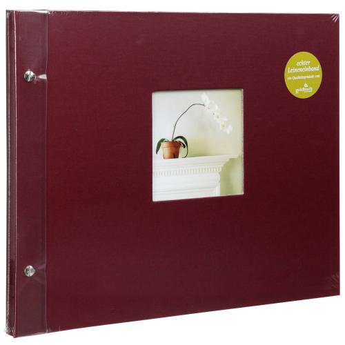 Goldbuch Bella Vista bord. 39x31 Schraubalbum 40 weiße Seiten