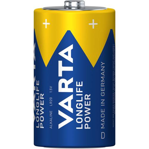 1x2 Varta High Energy Mono D LR 20