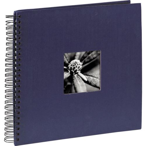 Hama "Fine Art" Spiral blau 36x32 50 schwarze Seiten  090142
