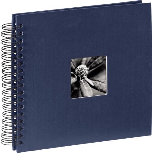 Hama "Fine Art" Spiral blau 28x24 50 schwarze Seiten   90147