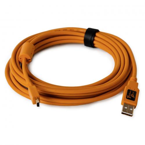Tether Tools TetherPro USB 2.0 A/MiniB 5 Pin 4,6m orange