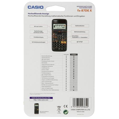 Casio FX-87DE X