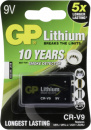 1 GP Lithium 9V-Block Rauchmelder            070CR9VC1