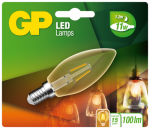 GP Lighting LED Kerze Gold E14 1,2W (11W)